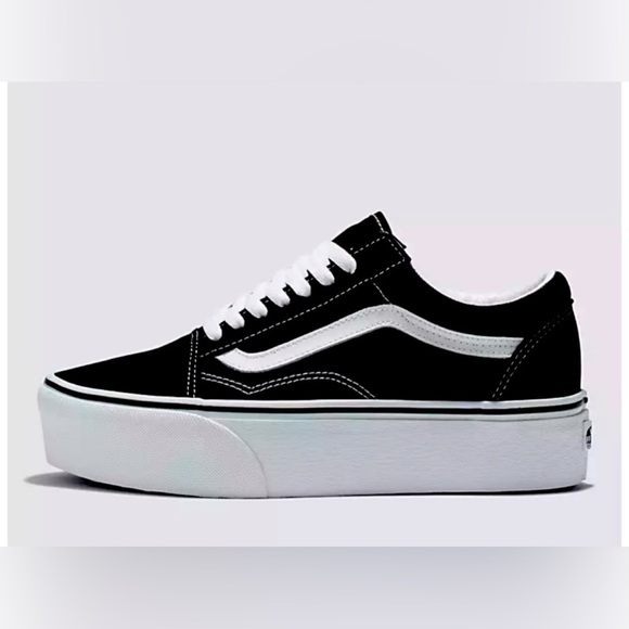 Vans Stackform | Black & White | Size 8.5 - Picture 3 of 11
